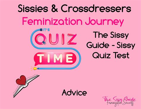 Crossdresser Lingerie. . Feminization quiz